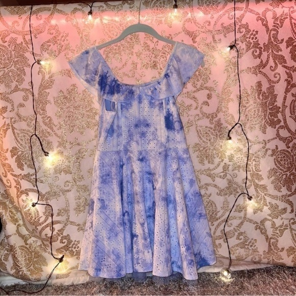 Knitworks Other - 🥀 Knit Works Girls Blue Spring Dress